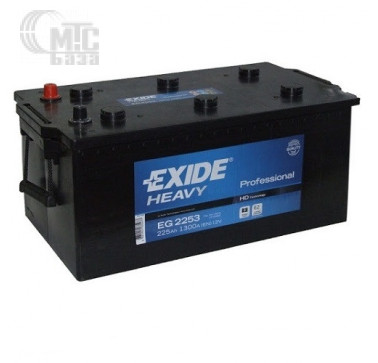 Аккумулятор на грузовик Exide Start PRO [EG2253] 6CT-225 L EN1200 А 518x279x240мм